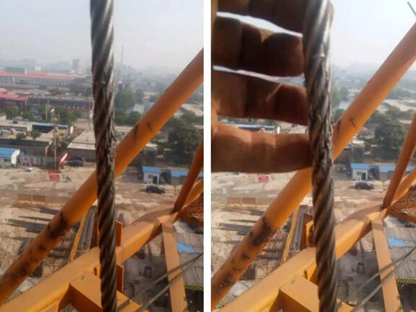 又一起鋼絲繩斷裂事故，造成2人被砸身亡！